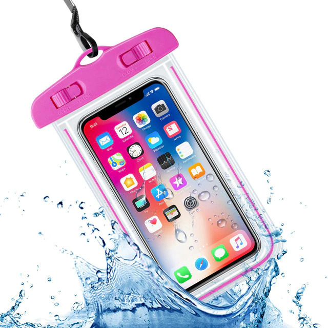 Водонепроницаемый чехол розовый для OnePlus Nord 2T -  изображение 19